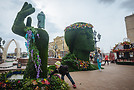 wiosenna dekoracja Moskwy